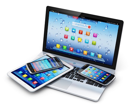 Image of mobile computing devices